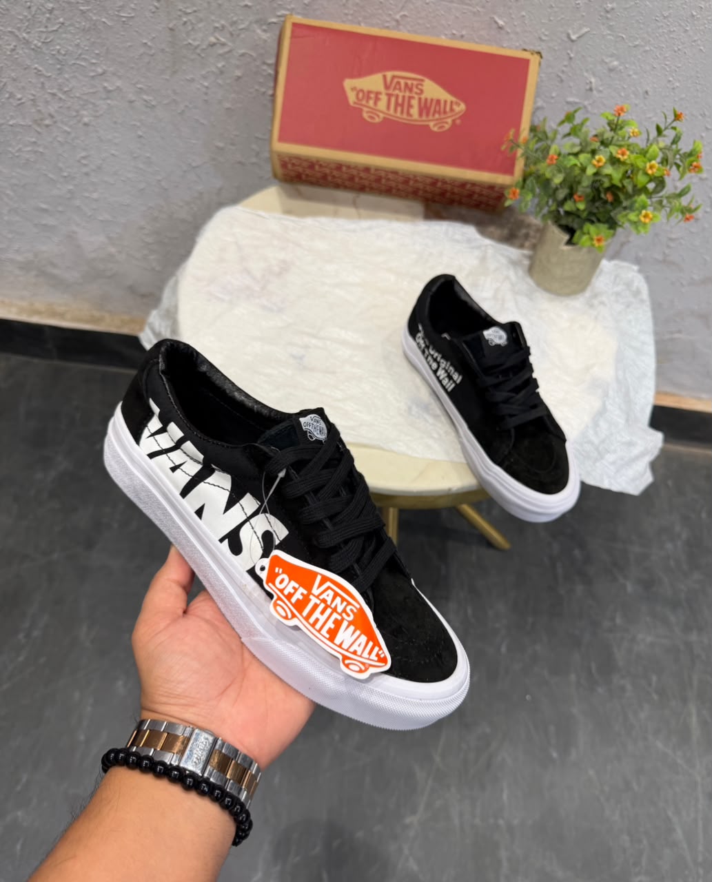 VANS OLD SKOOL SK8 OG BLACK WHITE