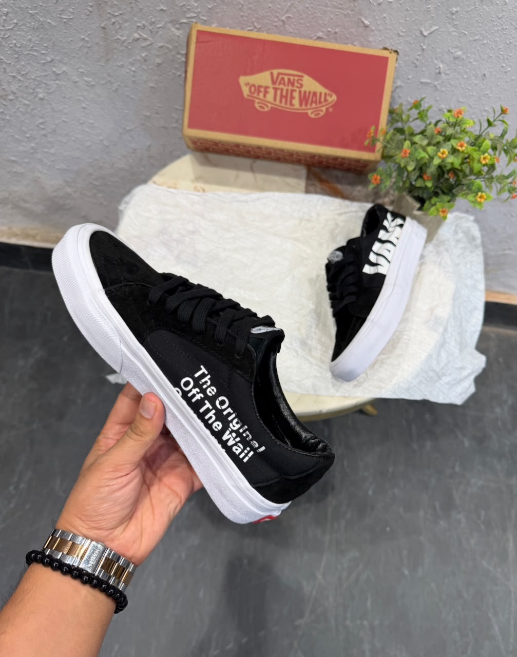 VANS OLD SKOOL SK8 OG BLACK WHITE