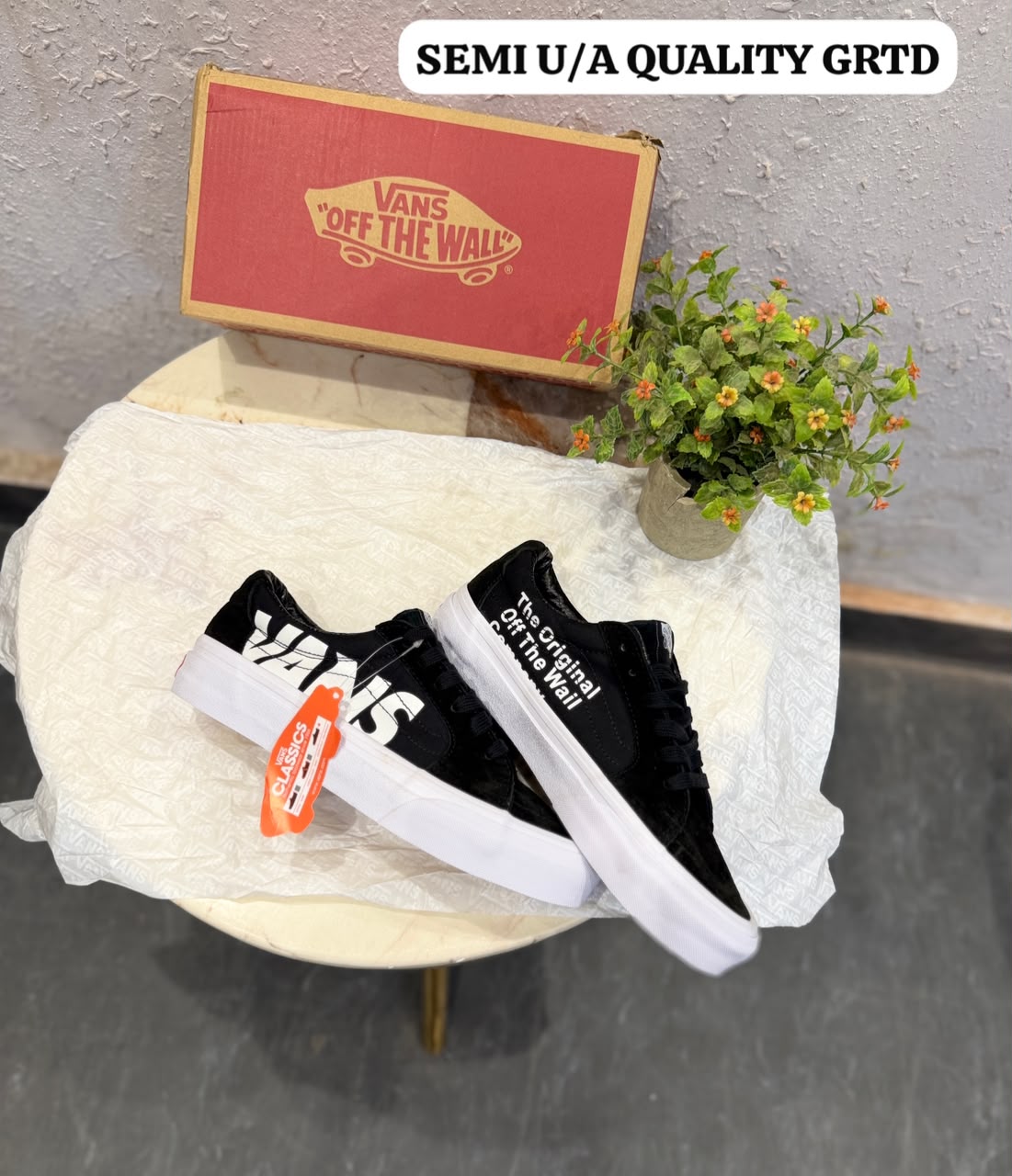VANS OLD SKOOL SK8 OG BLACK WHITE