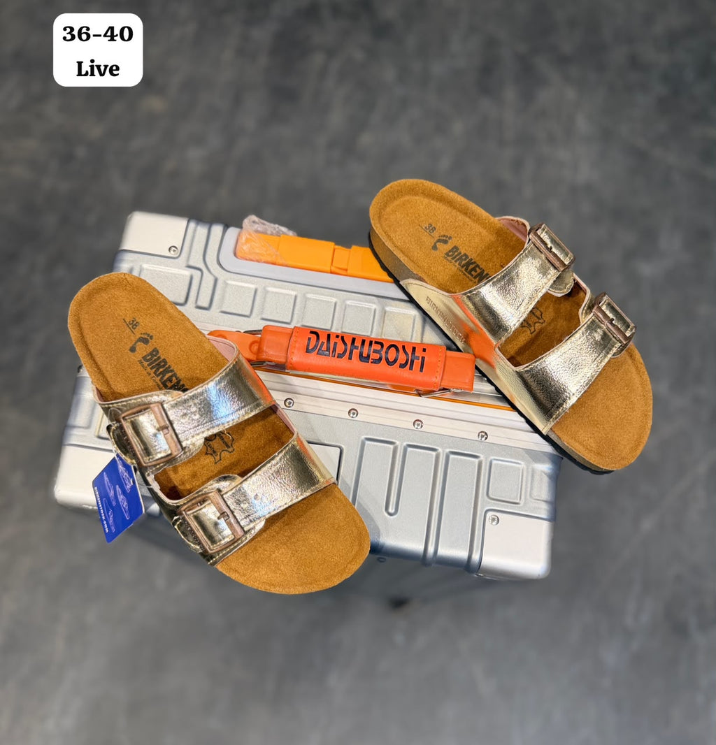 BIRKENSTOCK  SLIDES