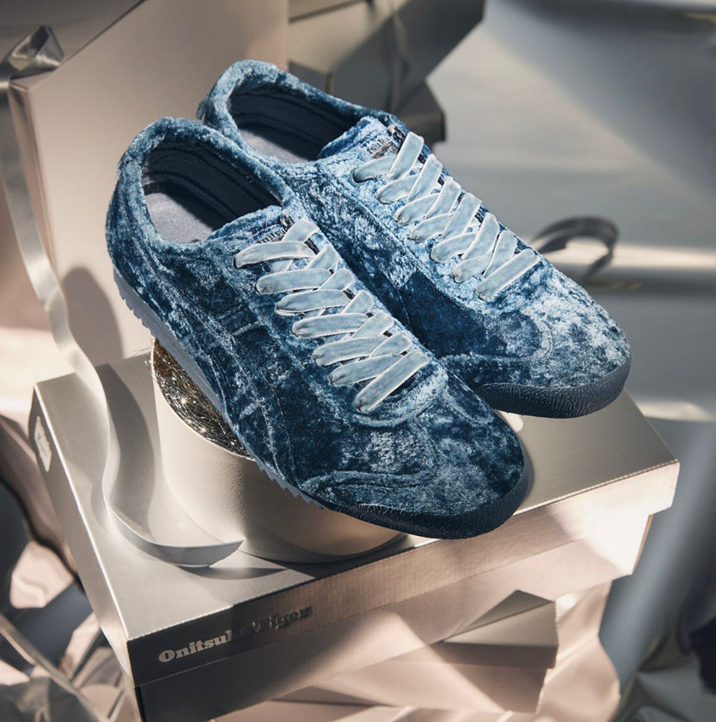 ONITSUKA TIGER MEXICO SD VELVET GREEN  ✅