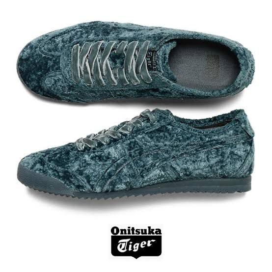 ONITSUKA TIGER MEXICO SD VELVET GREEN  ✅