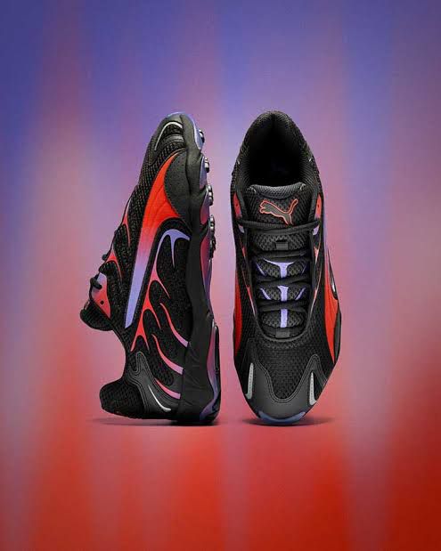 PUMA INHALE ASAP BLACK PURPLE RED EDTN 🖤