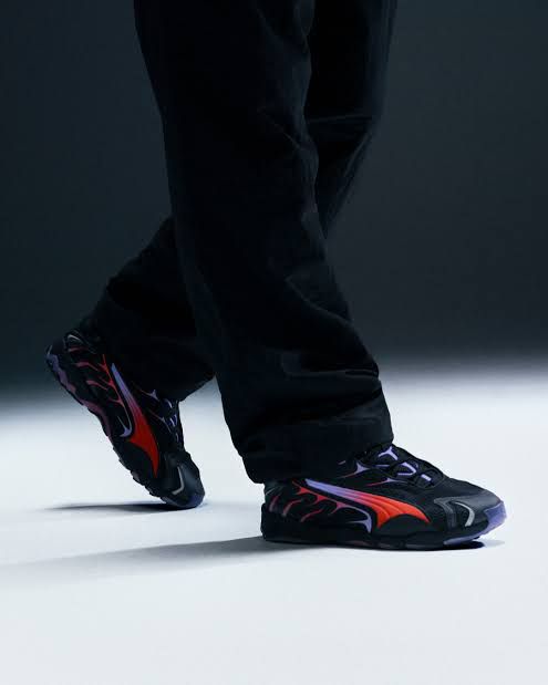 PUMA INHALE ASAP BLACK PURPLE RED EDTN 🖤