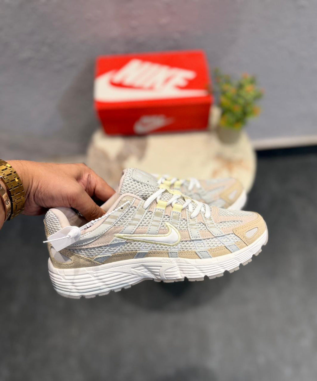 NIKE P-6000 TRAINER SAIL GREY 🖤