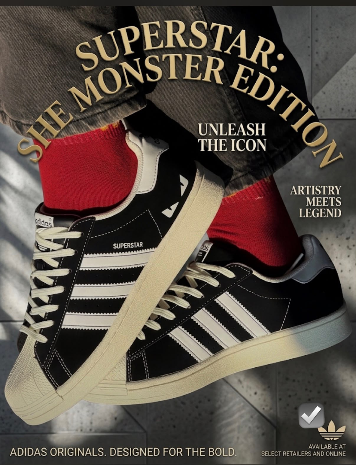 ADIDAS ORIGINAL SUPERSTAR X VENOM