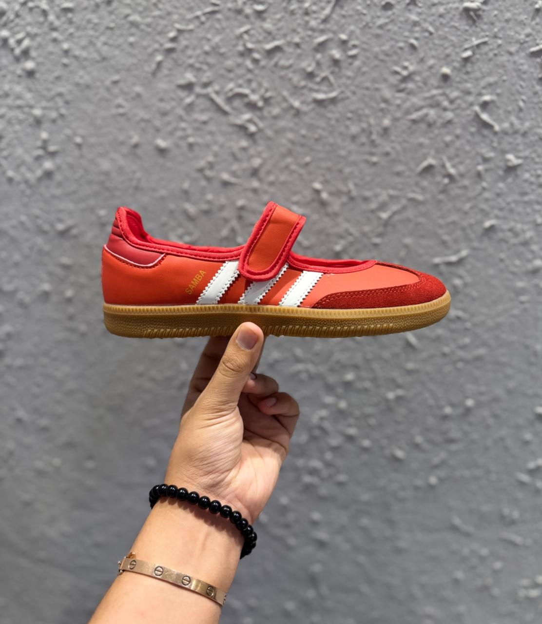 ADIDAS ORIGINALS SAMBA MARY JANE RED COLOR