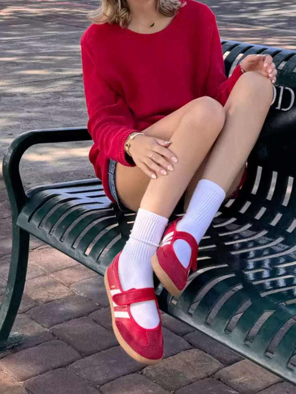 ADIDAS ORIGINALS SAMBA MARY JANE RED COLOR