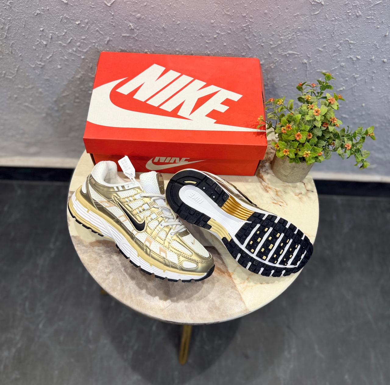 NIKE P-6000 TRAINER METALLIC GOLD 🖤