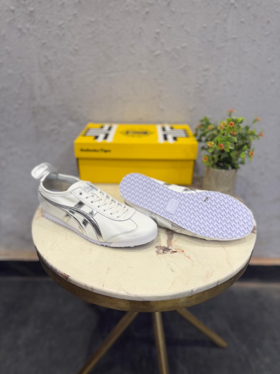 Onitsuka Tiger Mexico White Og Metallic 🖤
