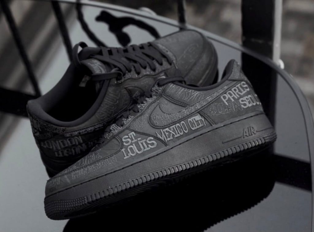 NIKE AIRFORCE AF1 WORLD TOUR 🖤