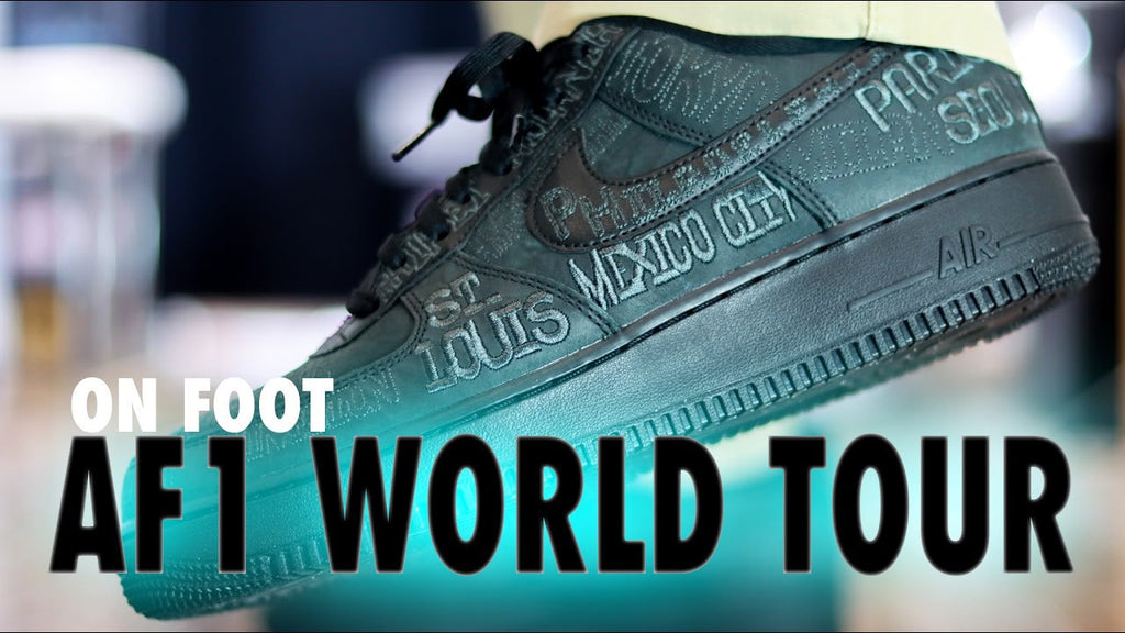 NIKE AIRFORCE AF1 WORLD TOUR 🖤