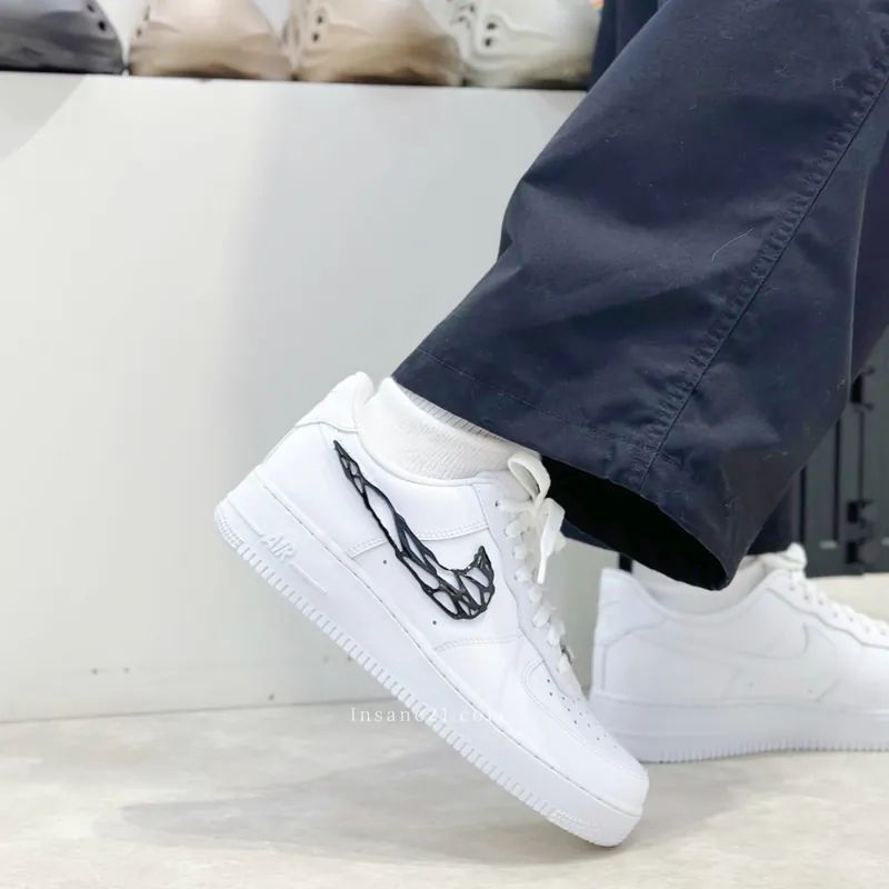NIKE AIRFORCE ONE MOLTEN METAL VENOM 🖤🖤