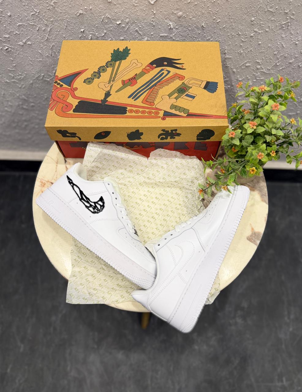 NIKE AIRFORCE ONE MOLTEN METAL VENOM 🖤🖤