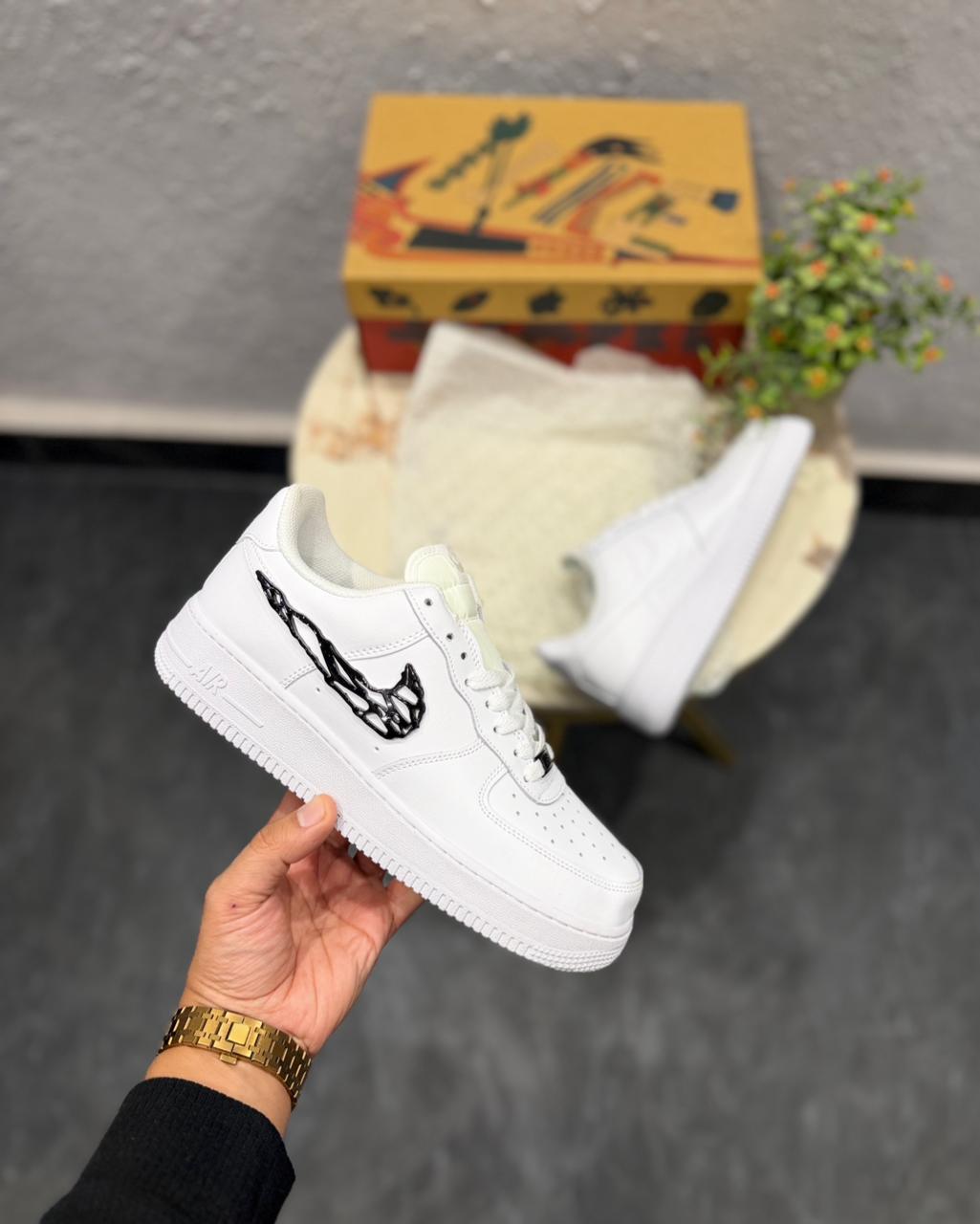 NIKE AIRFORCE ONE MOLTEN METAL VENOM 🖤🖤