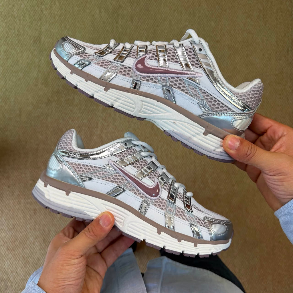 NIKE P-6000 TRAINER METALLIC WINE SWOOSH 🖤