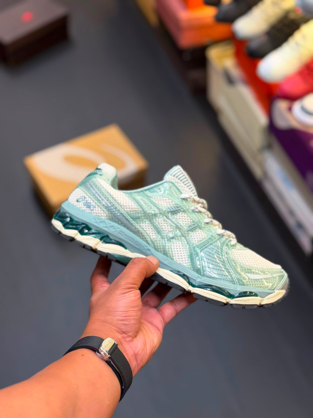 ASICS Gel-Kayano 12.1 Kith Cream Sage