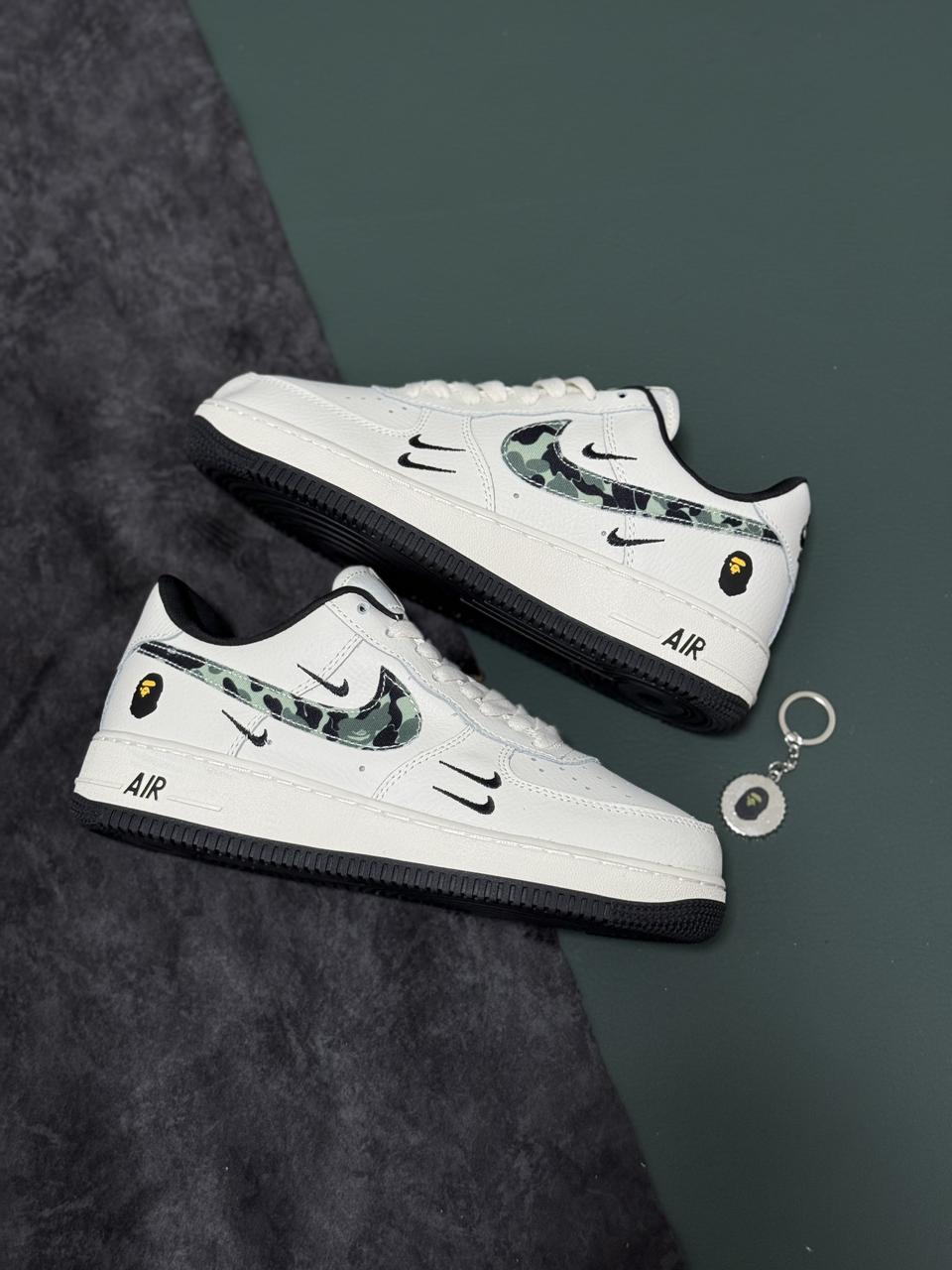 NIKE AIRFORCE BAPE CAMO 2026 🖤