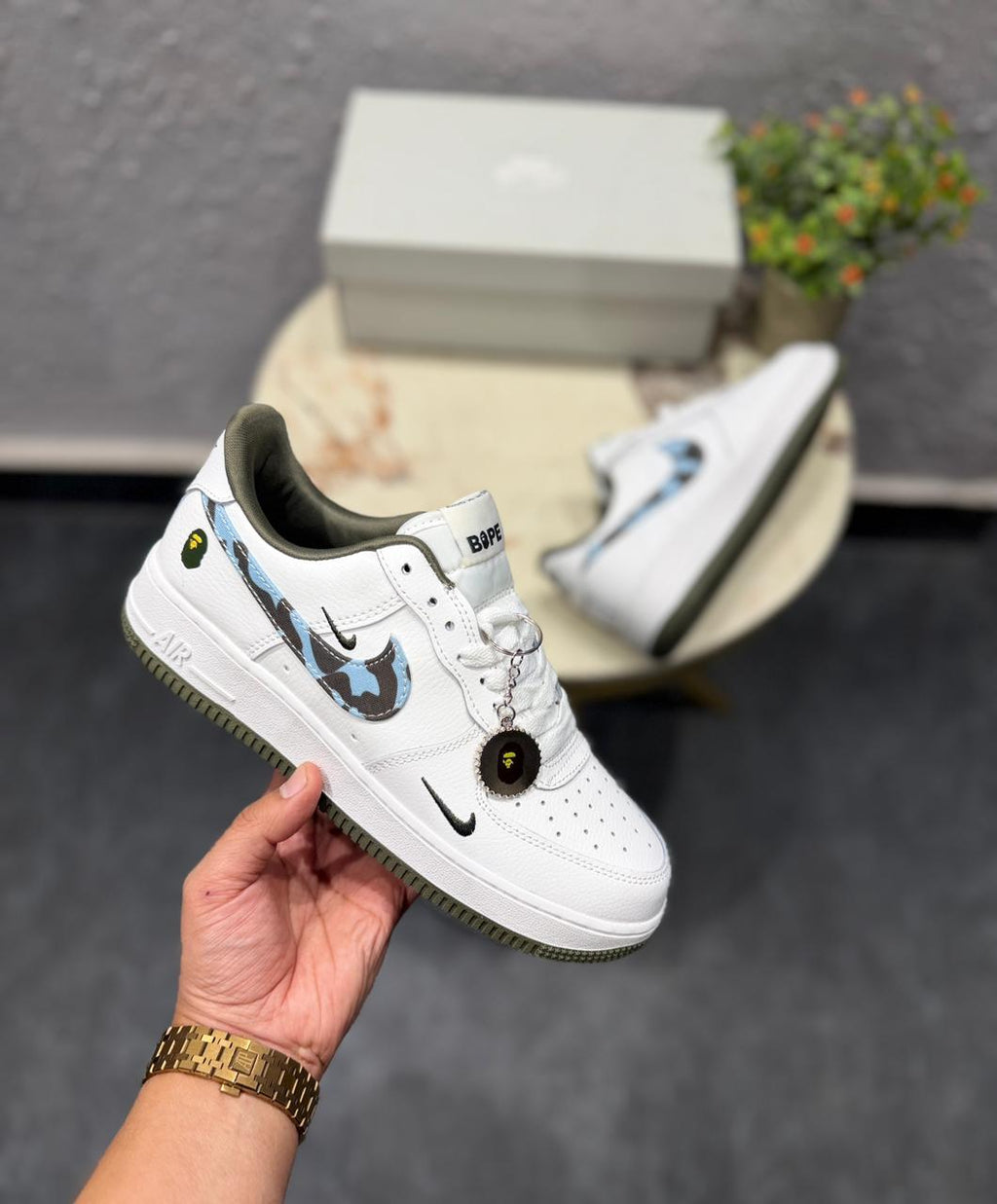 NIKE AIRFORCE BAPE CAMO 2026 🖤