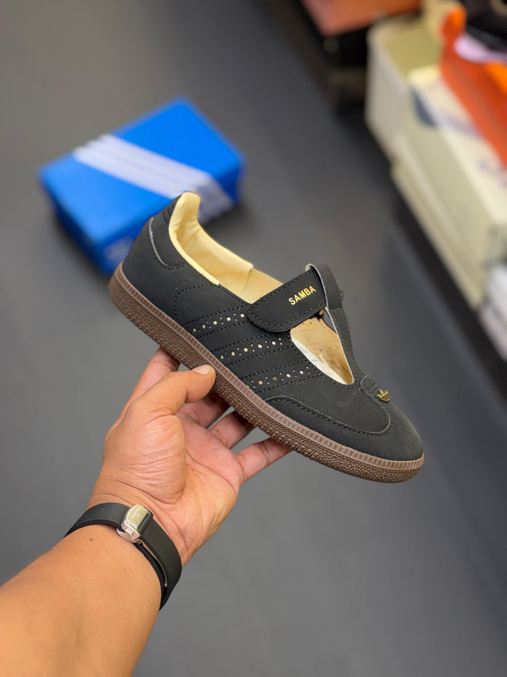 ADIDAS SAMBA JANE LEATHER