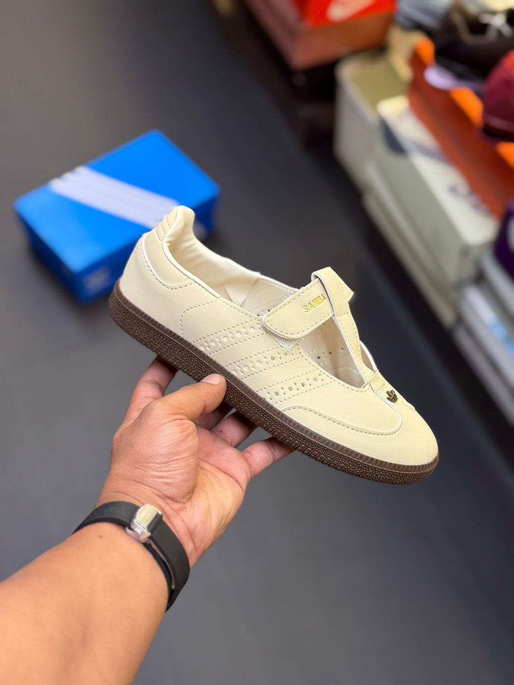 ADIDAS SAMBA JANE LEATHER