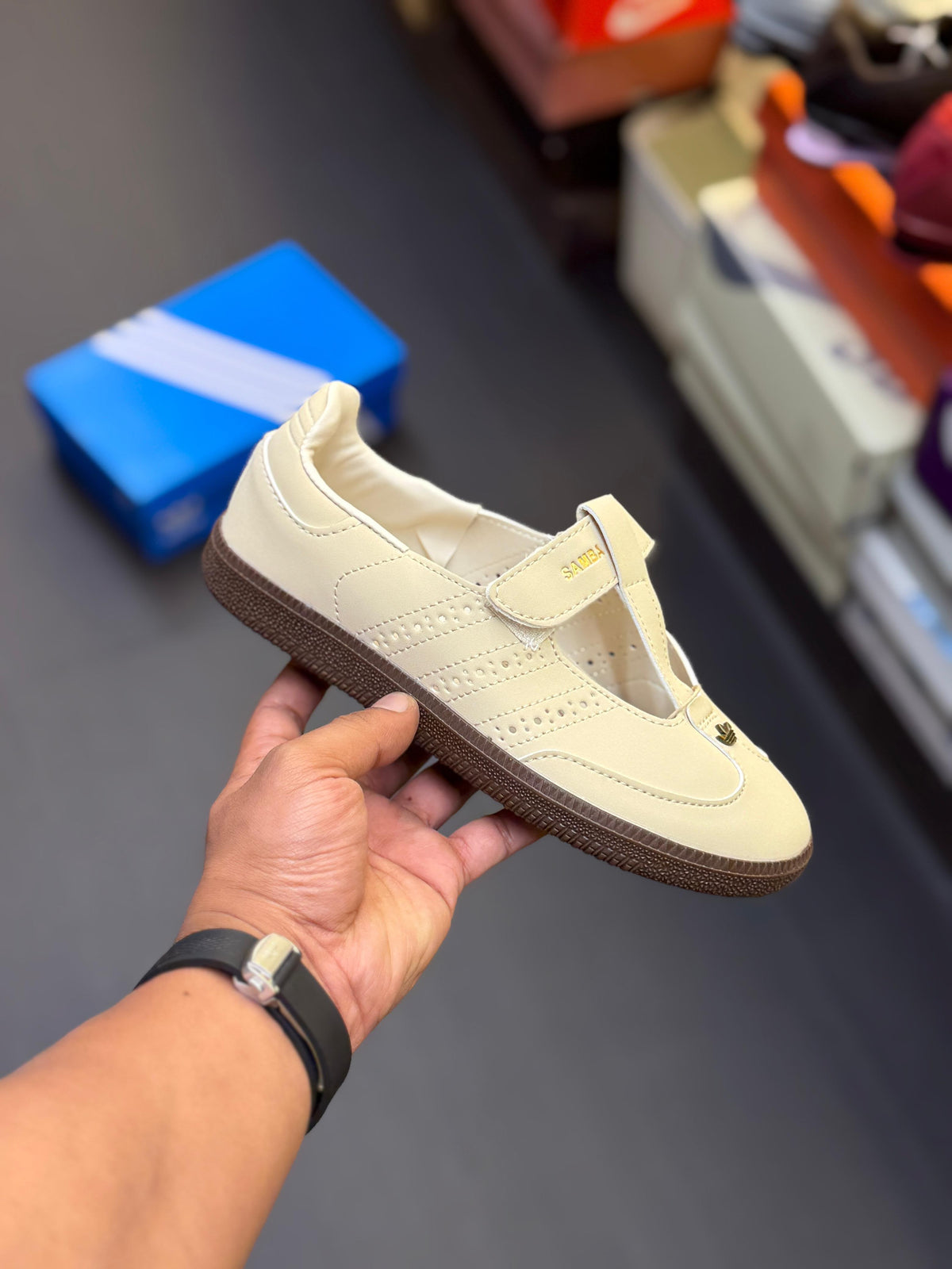 ADIDAS SAMBA JANE LEATHER