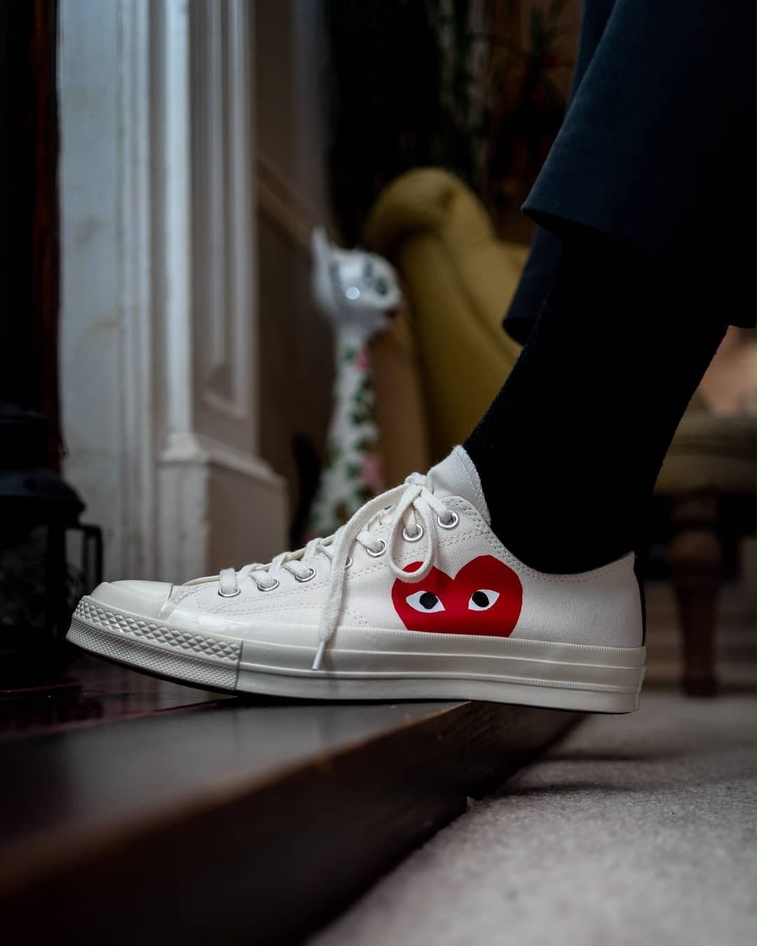 CONVERSE CHUCK PLAYCOMME LOW WHITE 🖤
