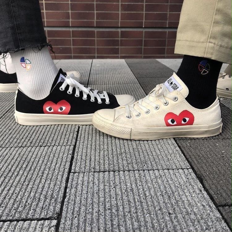 CONVERSE CHUCK PLAYCOMME LOW WHITE 🖤