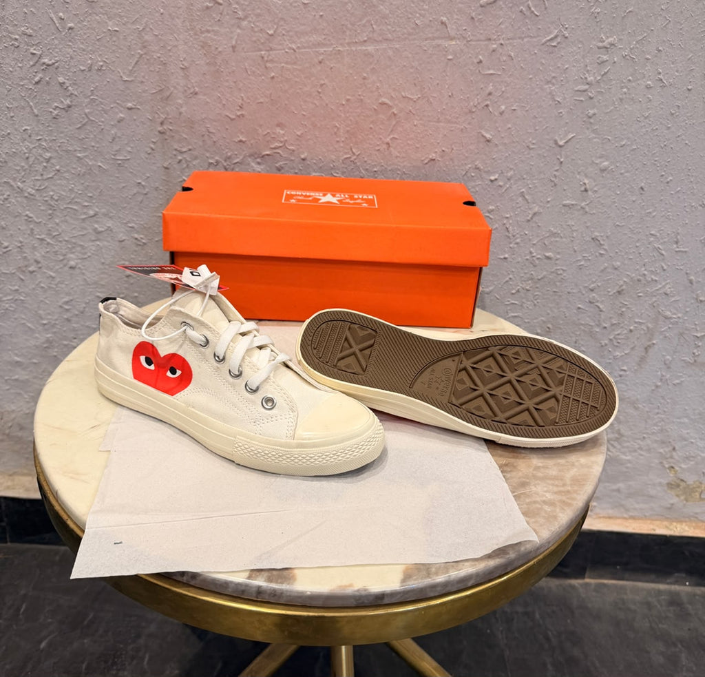 CONVERSE CHUCK PLAYCOMME LOW WHITE 🖤