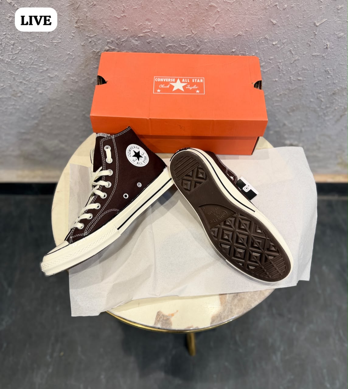CONVERSE CHUCK 70 BROWN MOCHA 🖤