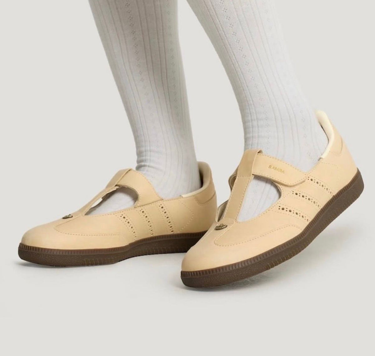 ADIDAS SAMBA JANE DELICATE RUFFLED PACK  ❤️🖤🤍