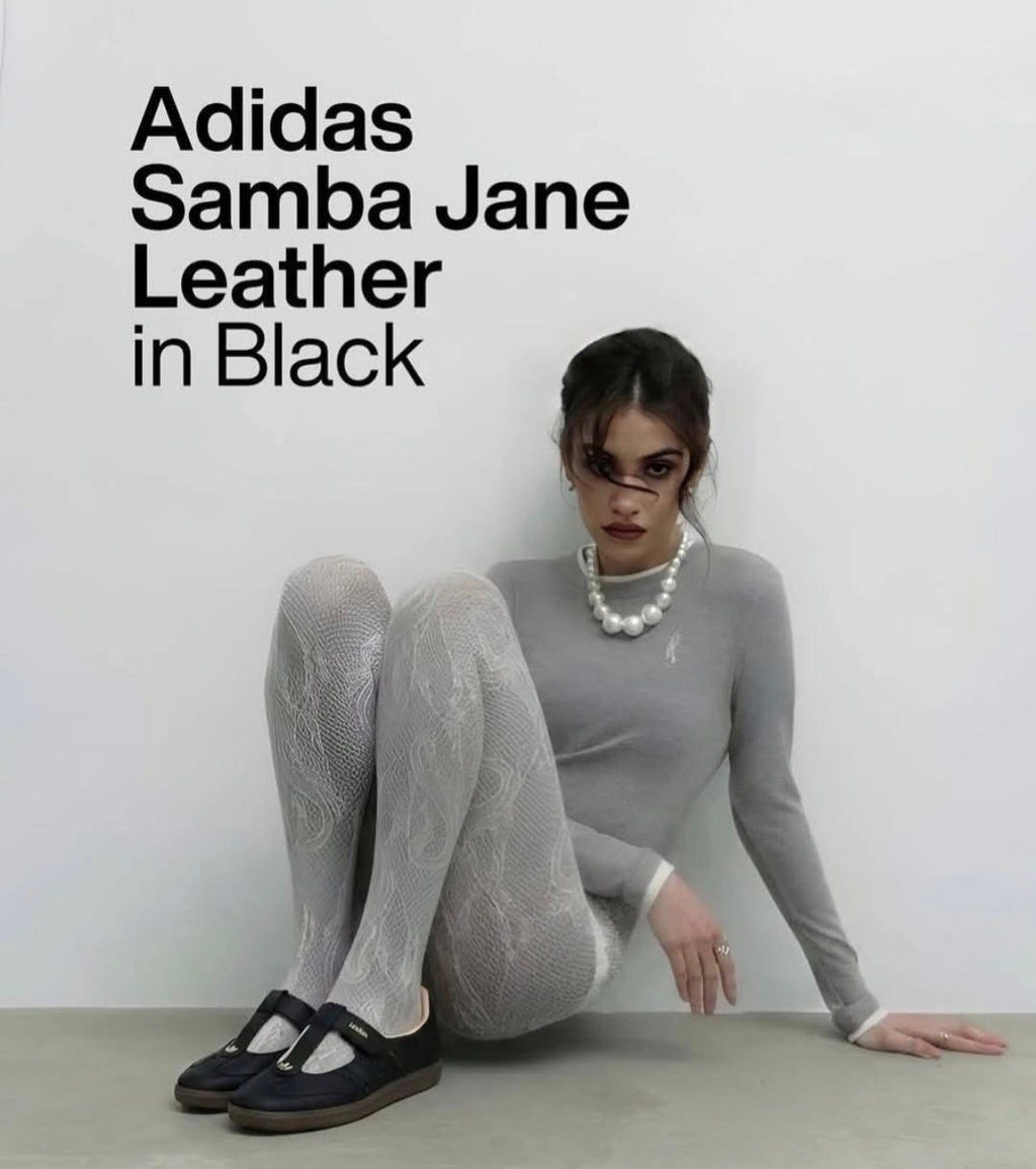 ADIDAS SAMBA JANE DELICATE RUFFLED PACK  ❤️🖤🤍