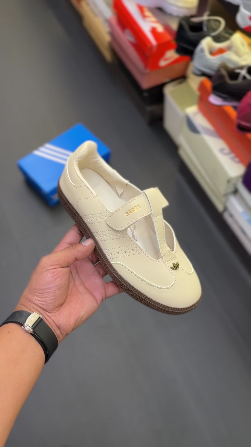 ADIDAS SAMBA JANE LEATHER
