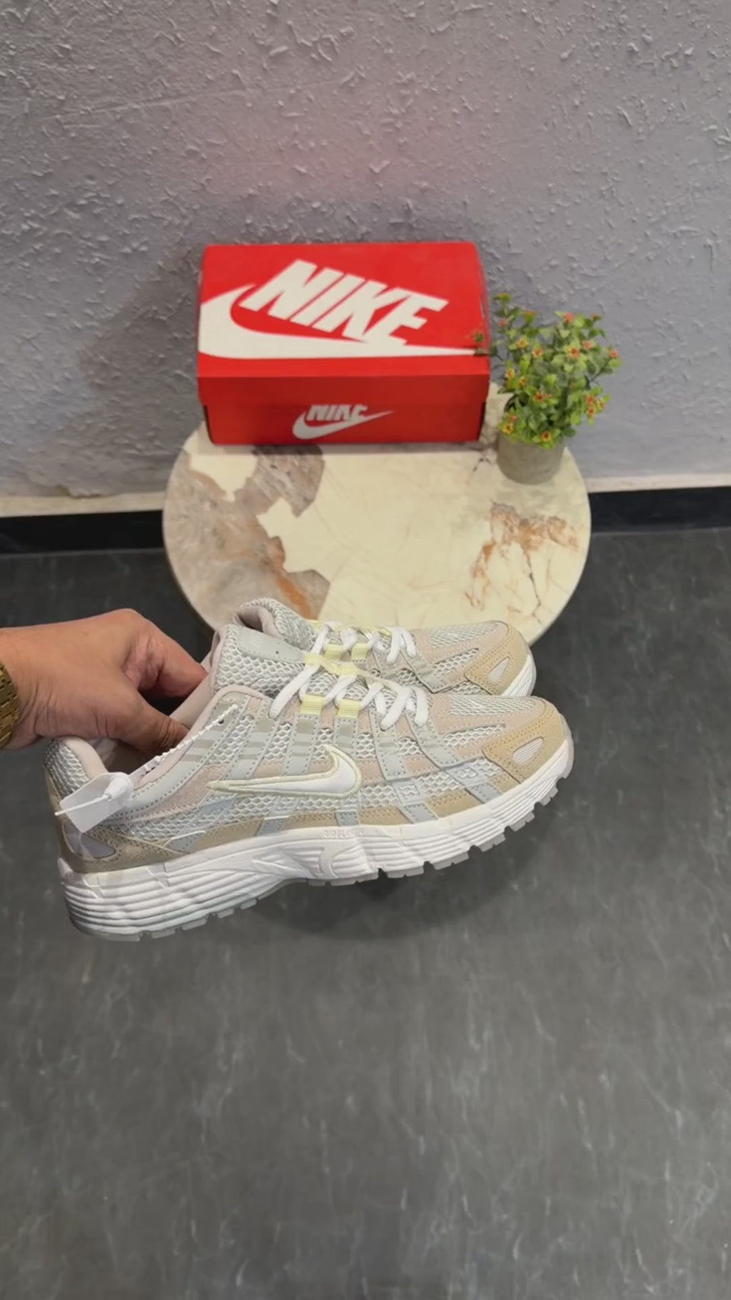 NIKE P-6000 TRAINER SAIL GREY 🖤