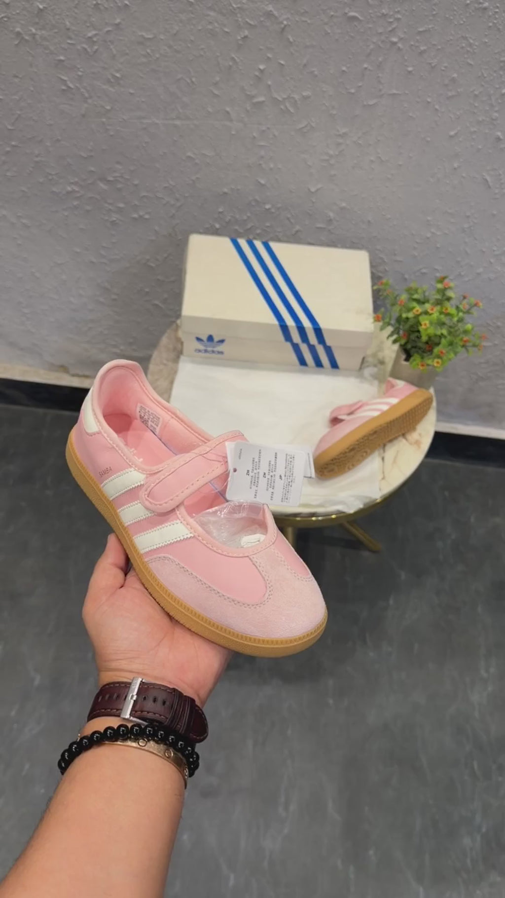 ADIDAS ORIGINALS SAMBA JANE PINK