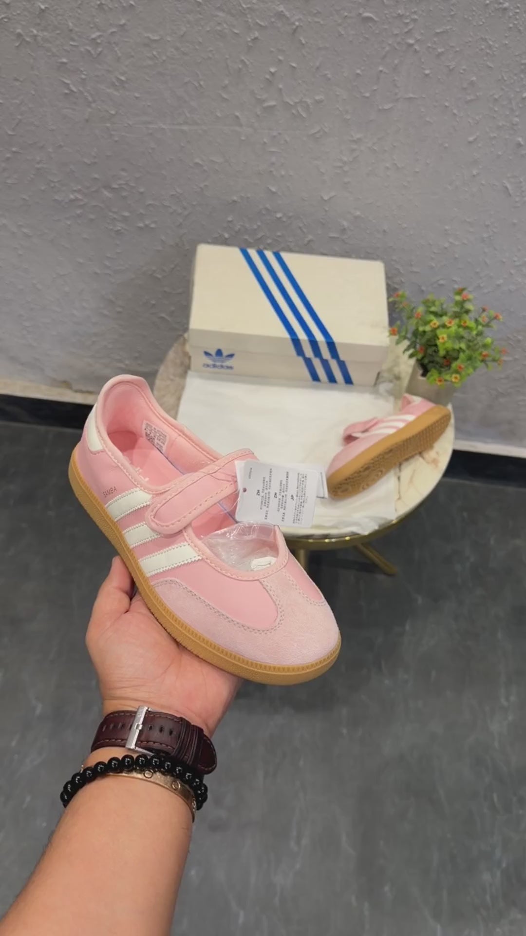ADIDAS ORIGINALS SAMBA JANE PINK