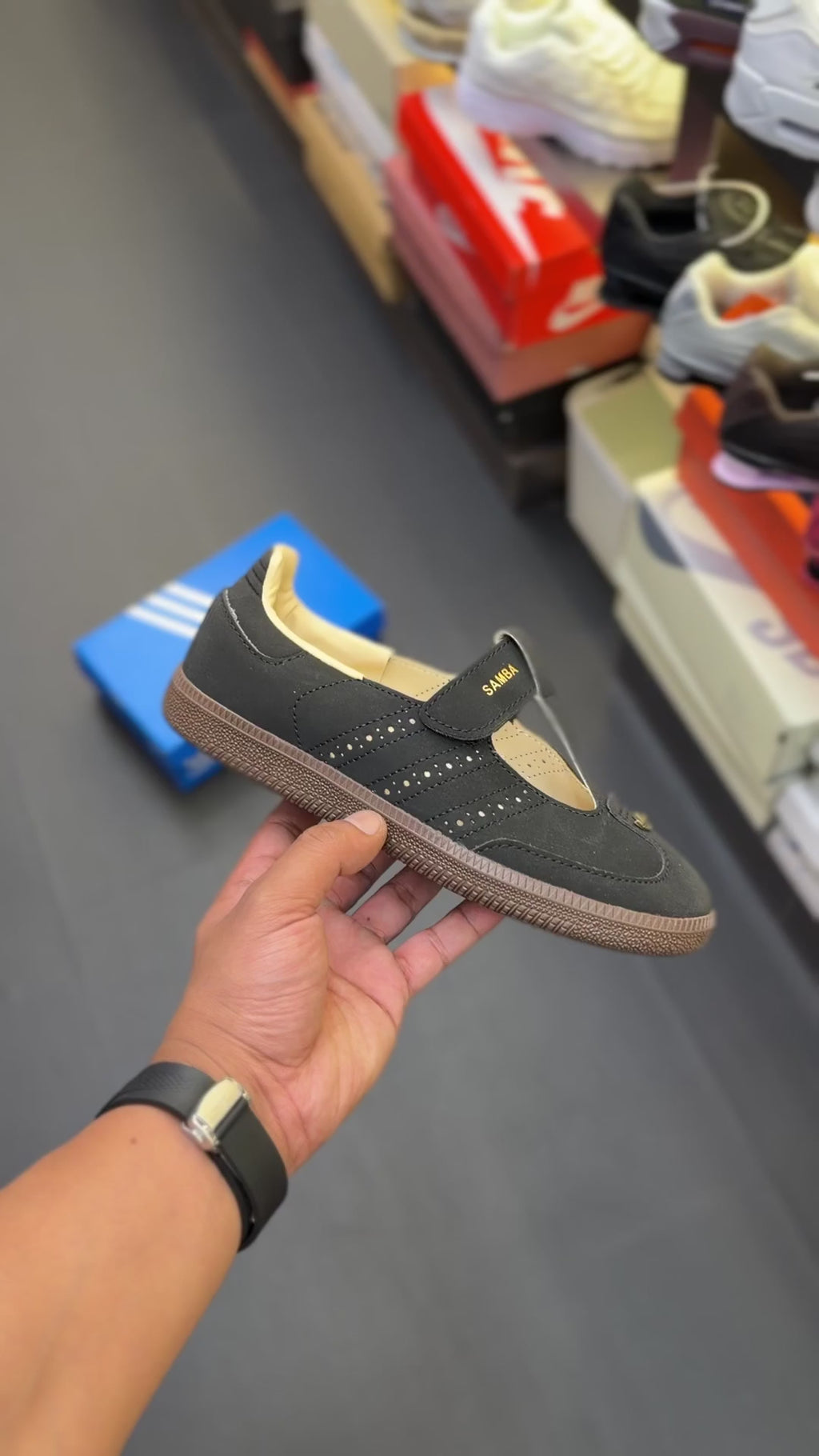 ADIDAS SAMBA JANE LEATHER