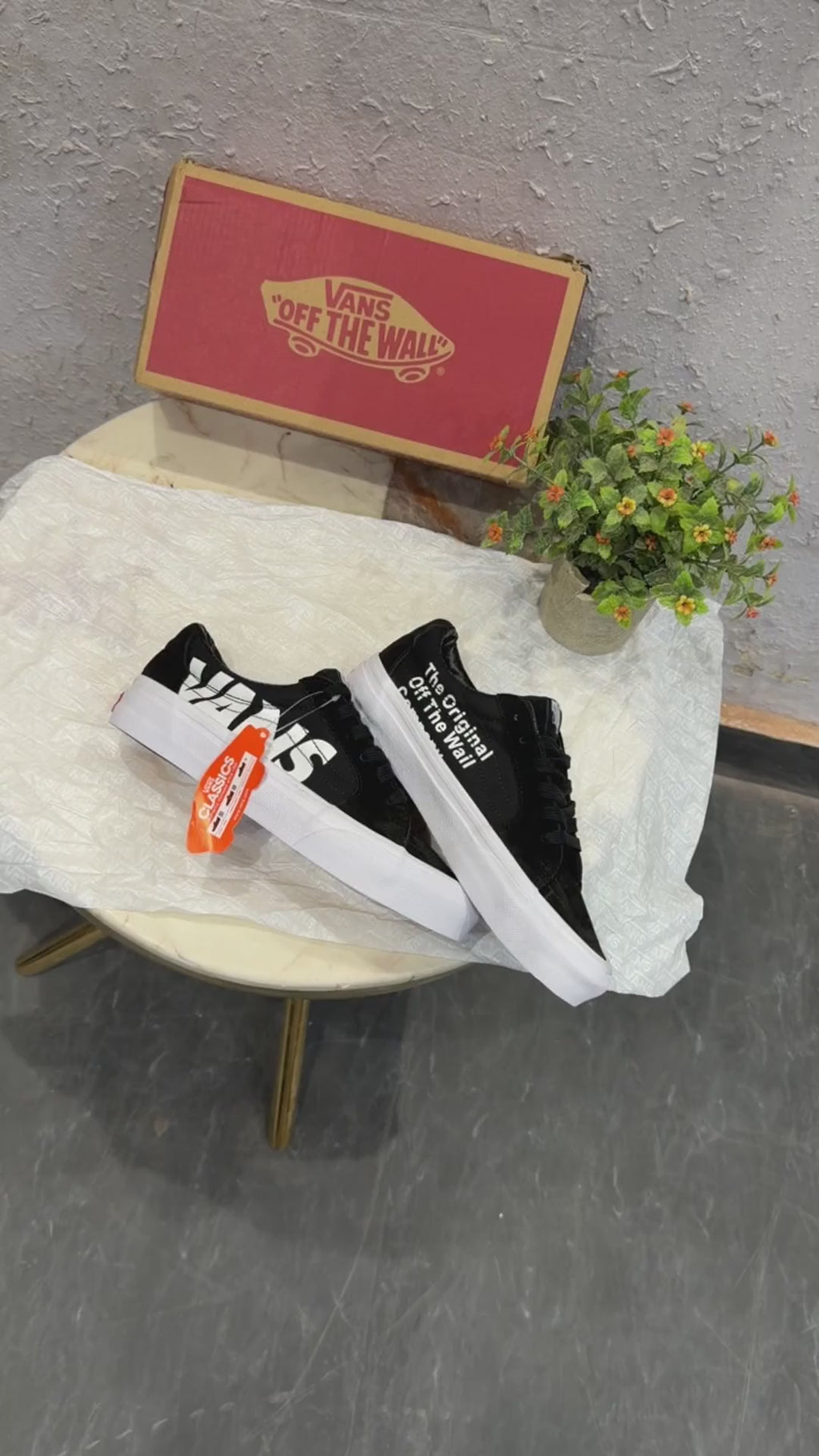 VANS OLD SKOOL SK8 OG BLACK WHITE