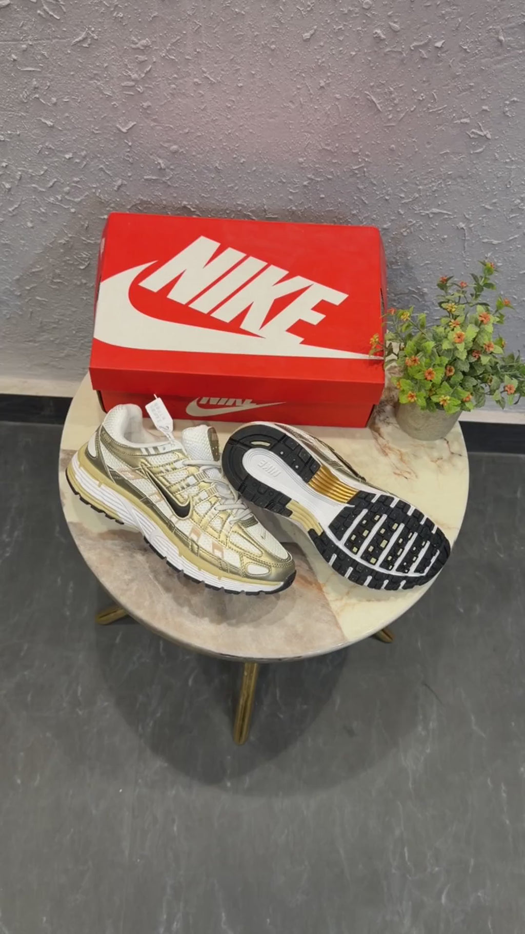 NIKE P-6000 TRAINER METALLIC GOLD 🖤