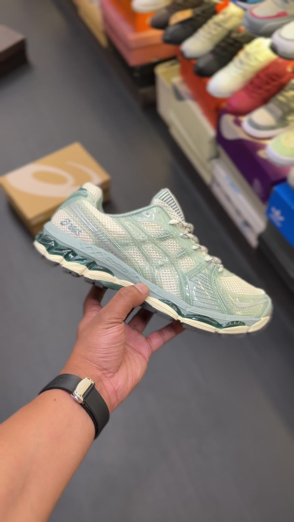 ASICS Gel-Kayano 12.1 Kith Cream Sage